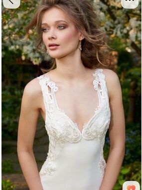 Rare - Tara Keely 2550 Wedding Dress Ivory Bridal Gown Size 12 – New, Unaltered